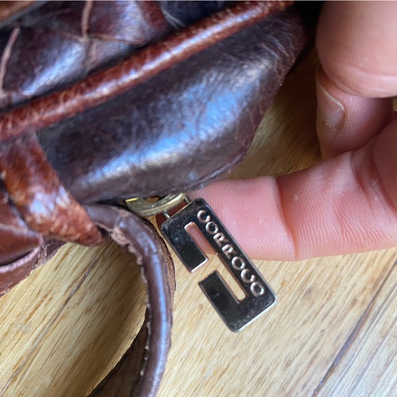 Corroco Brown Leather Crossbody Purse - Picture 5 of 13